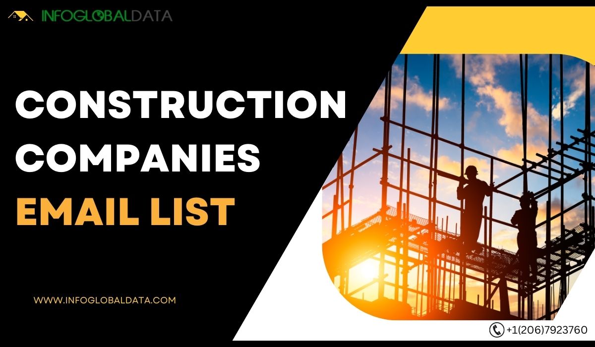 Construction Companies Email List