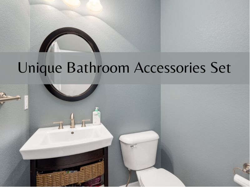 Unique Bathroom Accessories Set