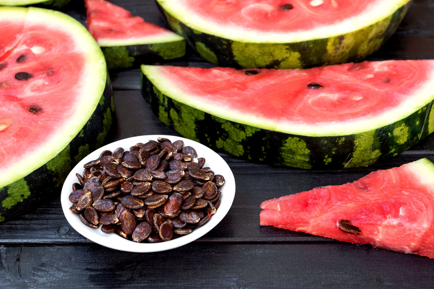 Watermelon seeds are good for you.