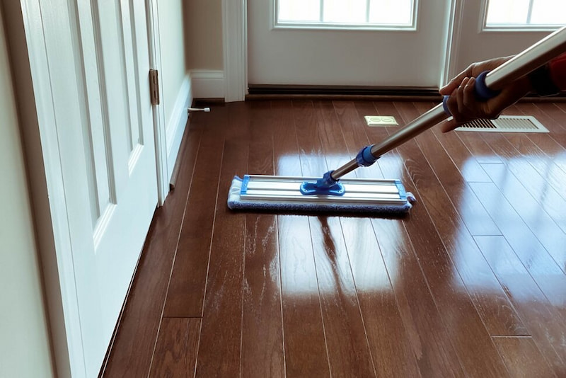 How to clean prefinished hardwood floor?