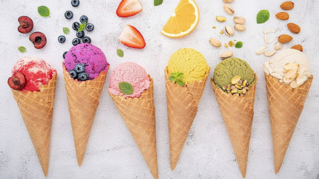 Which Ice Cream flavours are Commonly Famous in the UK?