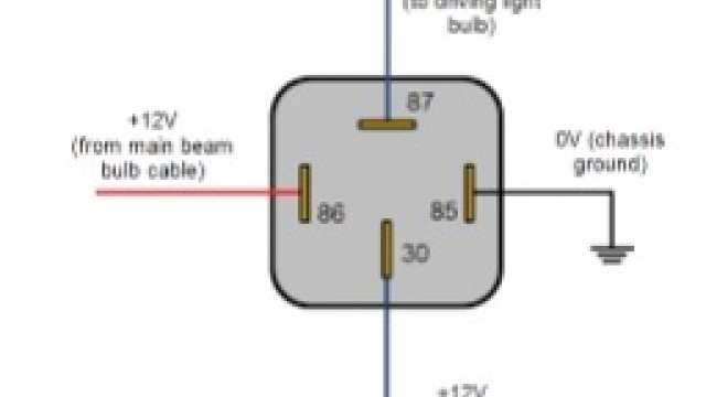 12 Volt Relay Working Guide and its Wiring Diagram