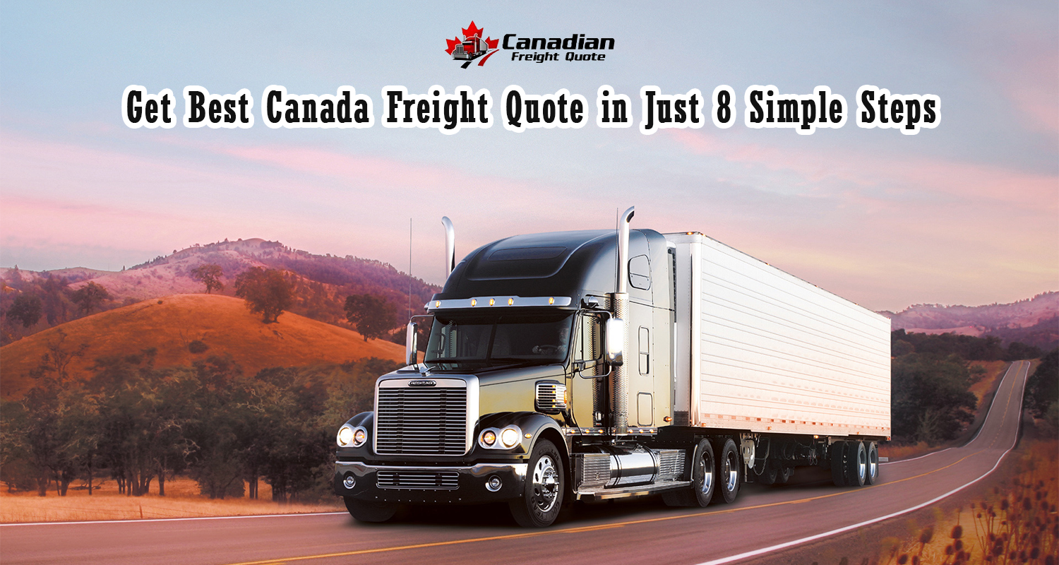 Best Canada Freight Quote