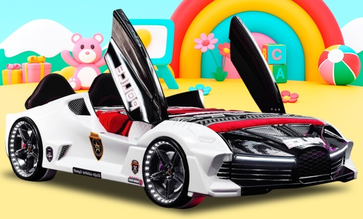 Car Bed into Special Occasions for Boys Adds a Unique