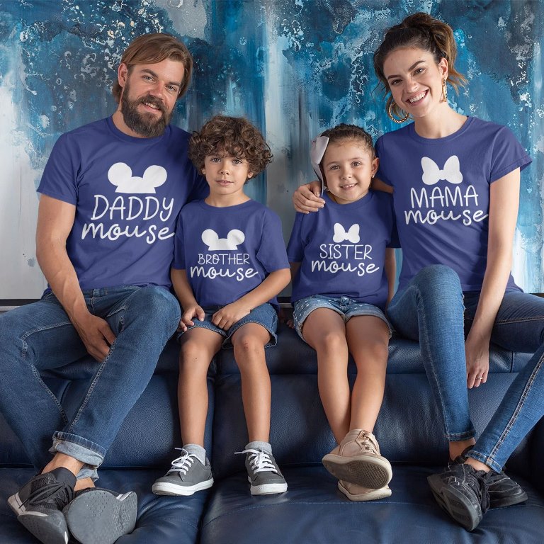Unifying Special Occasions and Outings with Family T-Shirt Combos