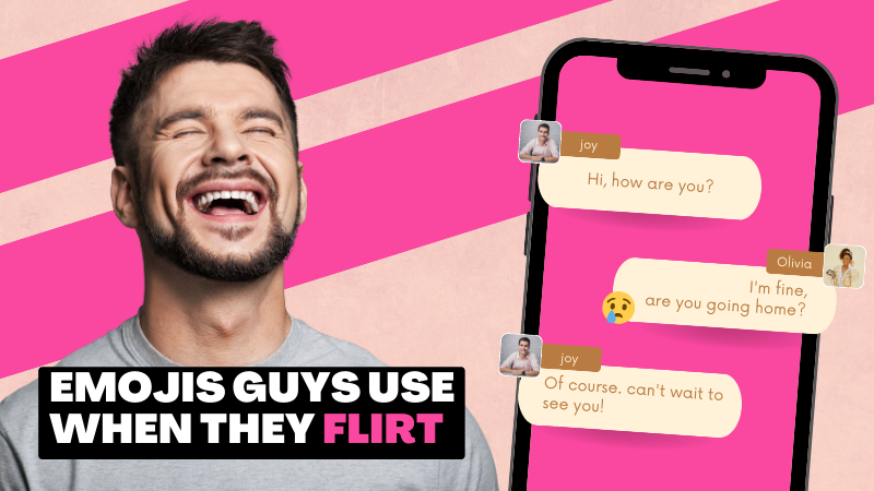 emojis guys use when they flirt