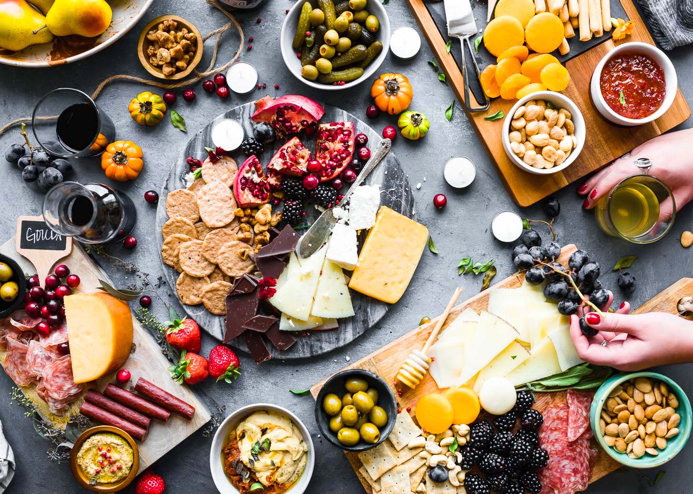 The Art of Pairing Gourmet Foods with Wine, Cheese, and More