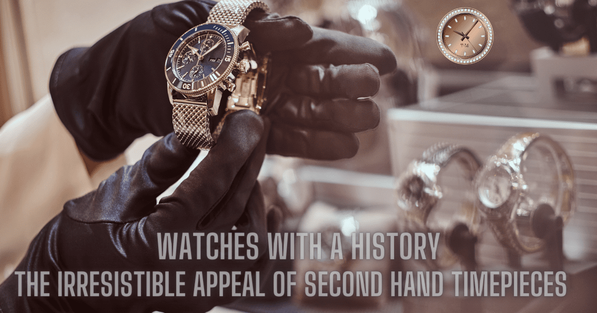 Watches with a History The Irresistible Appeal of Second Hand Timepieces