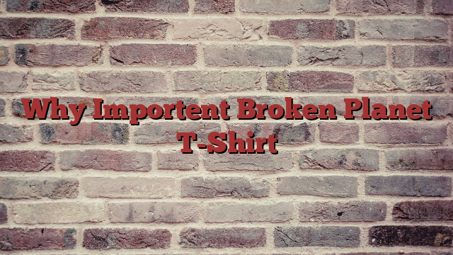 Why Importent Broken Planet T-Shirt