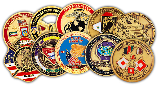 The Different Types Of Custom Challenge Coins