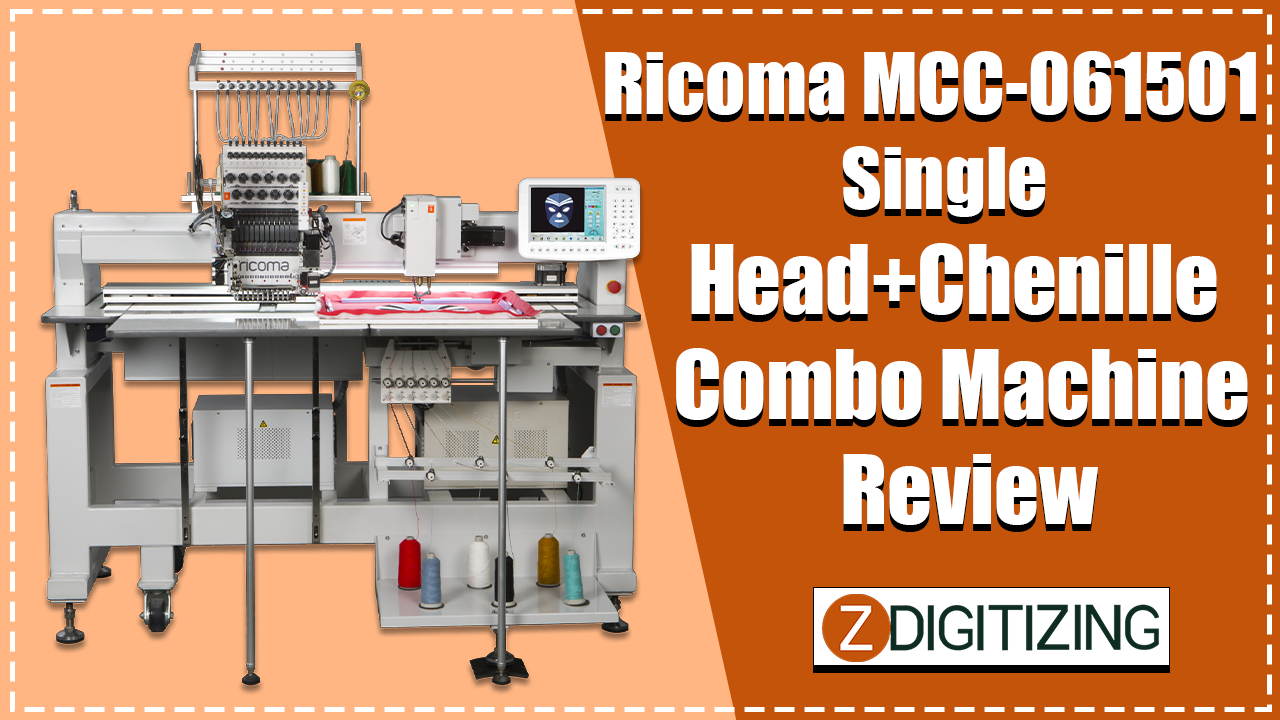 Ricoma MCC-061501 single head chenille combo machine review