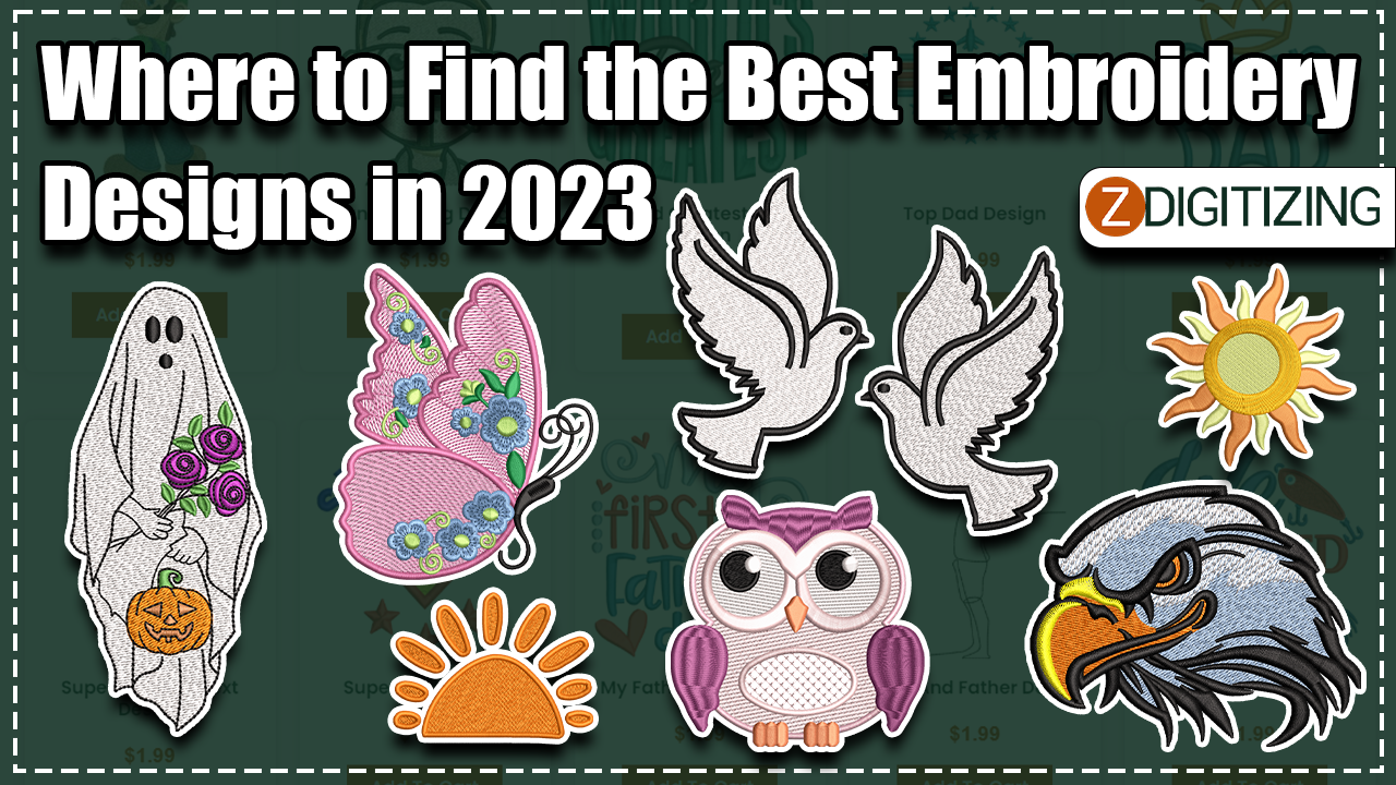 Where to find the best embroidery designs in 2023