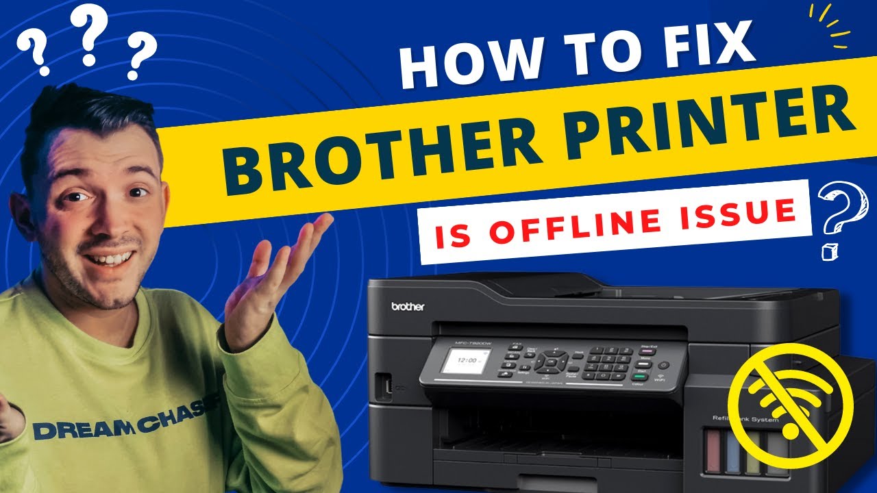 Let's unravel the mystery of why is my Brother printer offline but connected to wifi.