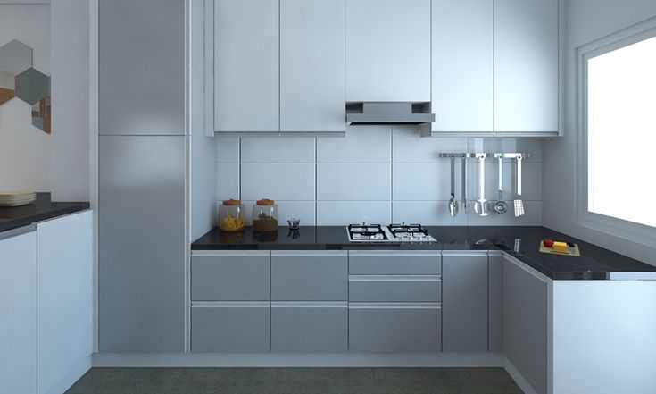 Aluminium kitchen cabinet