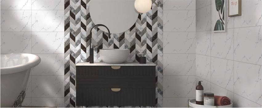Creative Bathroom Tile Solutions for Compact Bathrooms