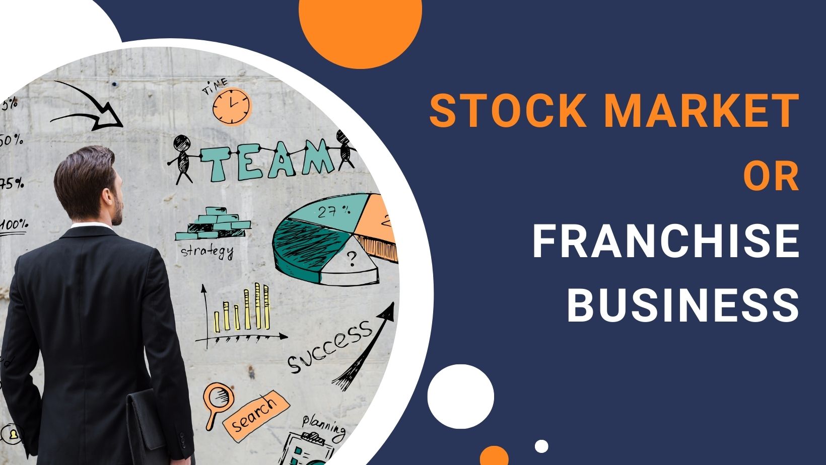 stock market or franchise business
