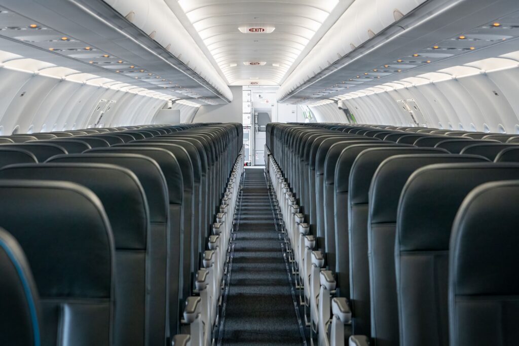 Frontier Airlines seat selection