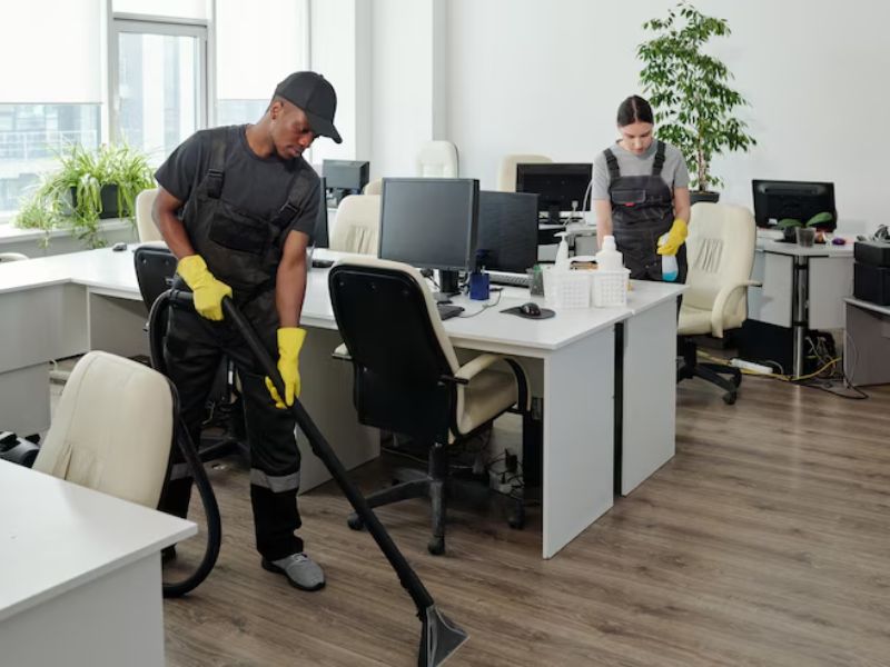 Part time office cleaner Singapore