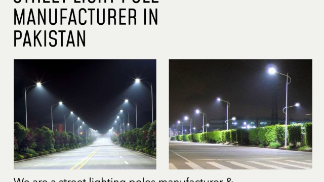Street Lighting Poles In Pakistan | Alfazal Industry