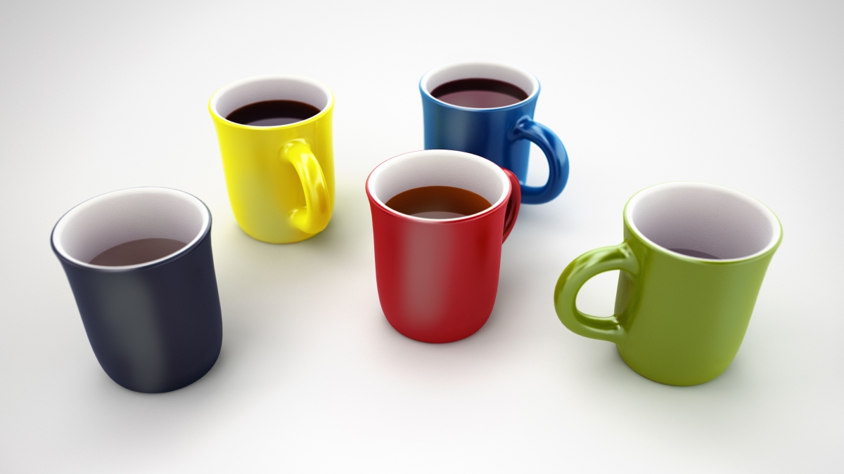 Coffee mugs set