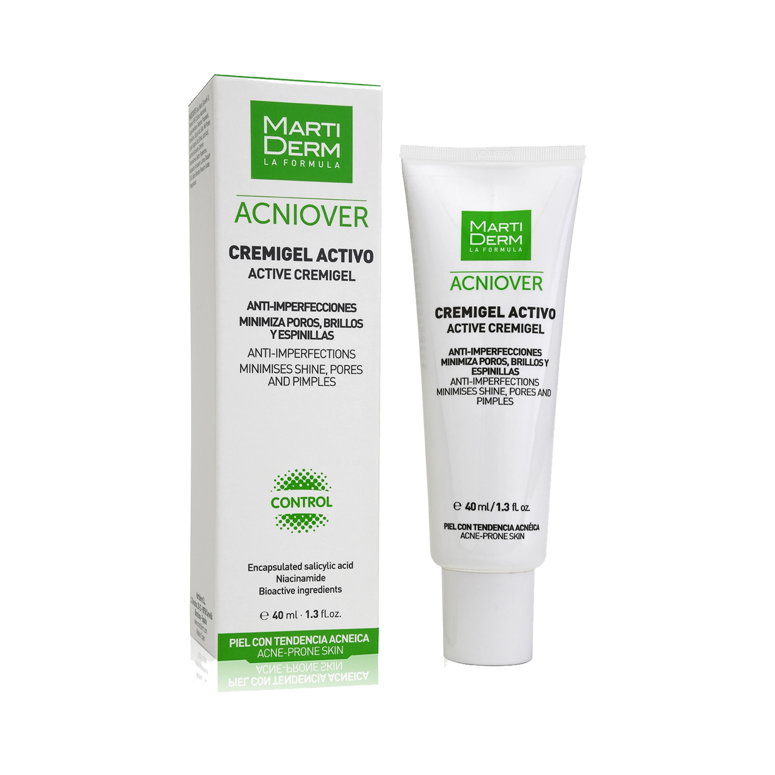 martiderm acniover active cremigel