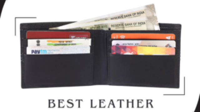 Functional Leather Wallets for Men at Leather Shop Factory